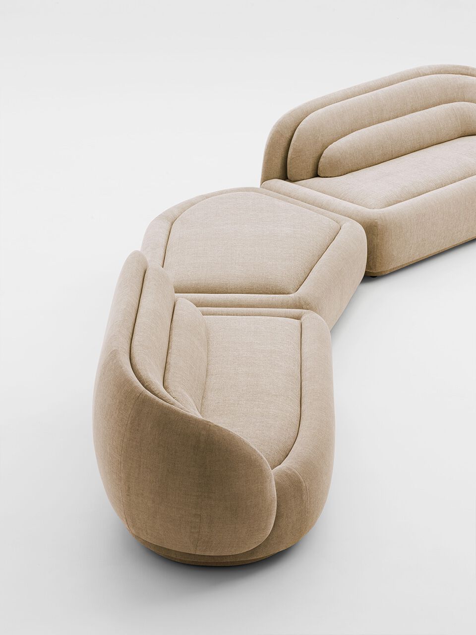 Модульный тканевый диван Pianca Пион ARCH-00110502 - Вид №1