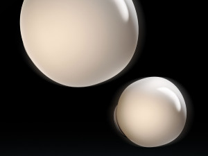 Открытый потолочный светильник / выдувное стекло открытый настенный светильник