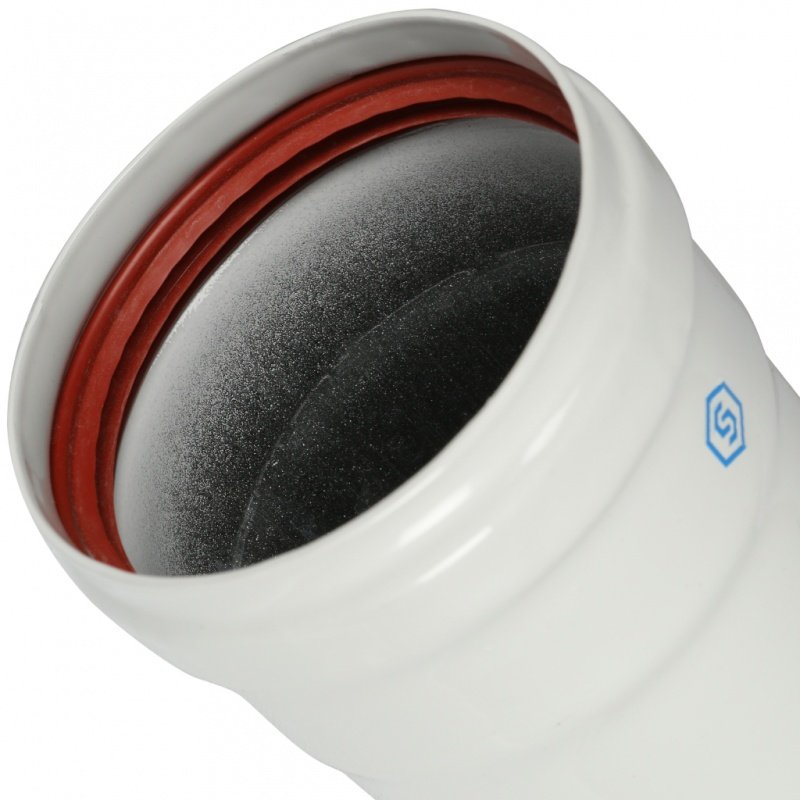 Труба дымохода STOUT DN80 L 2000мм SCA0080002000 - Вид №2