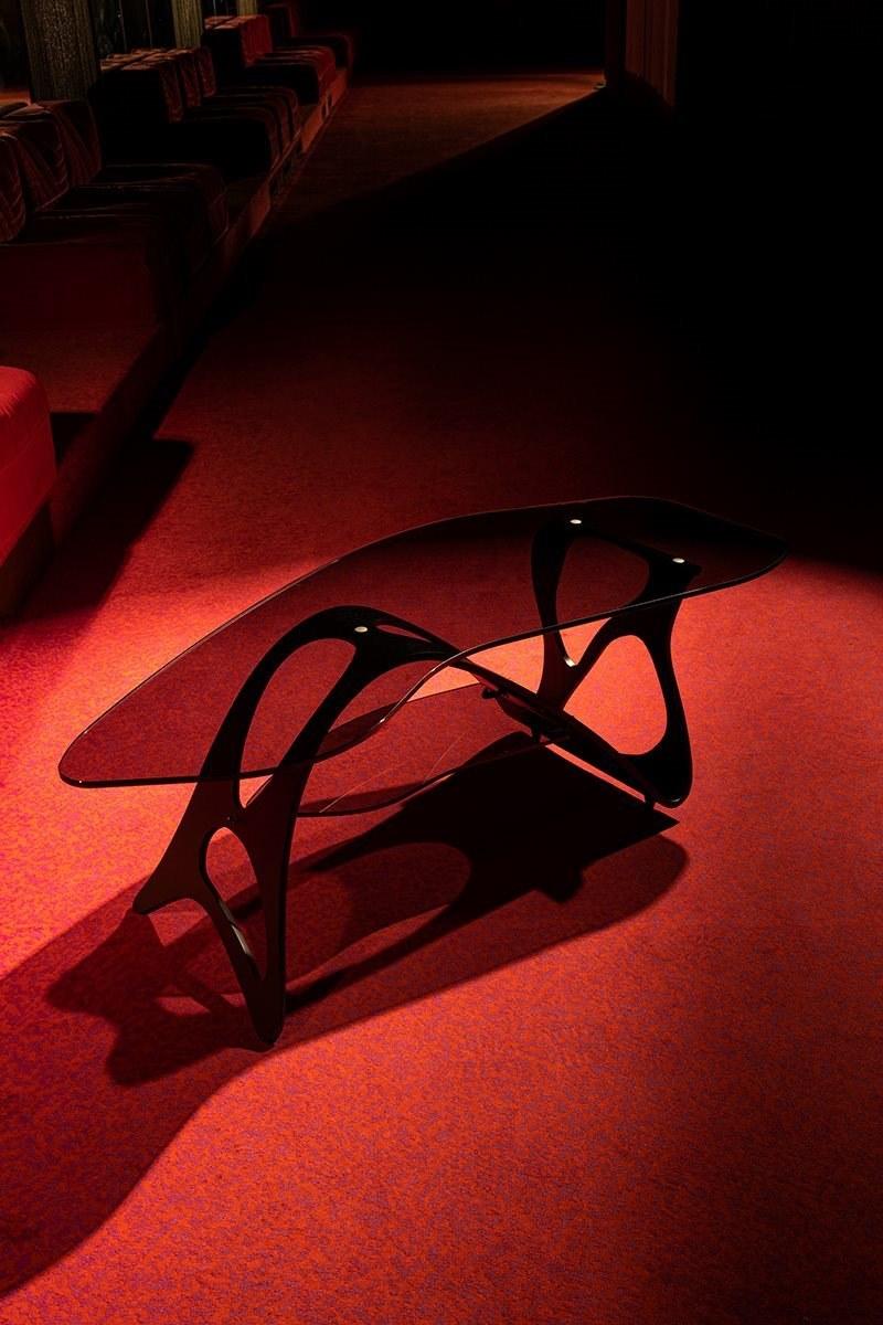 Zanotta Хрустальный журнальный столик для гостиной Carlo mollino cm 2020 sun-id-1386625 - Вид №4