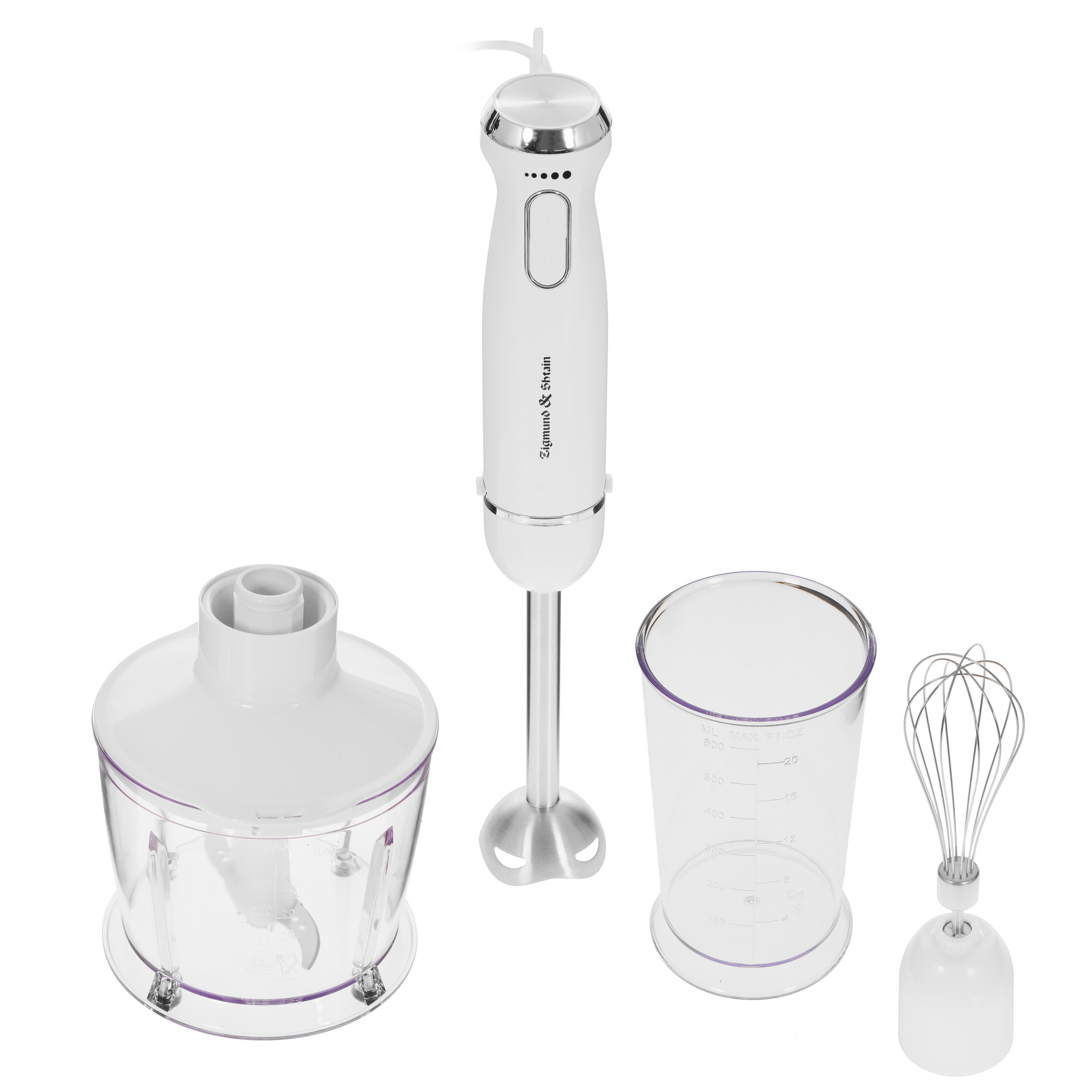 5067680 Блендер погружной Zigmund & Shtain BH-344 M белый STDN-0068718