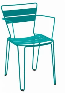 iSimar Садовый стул из стали с подлокотниками Mallorca 9136