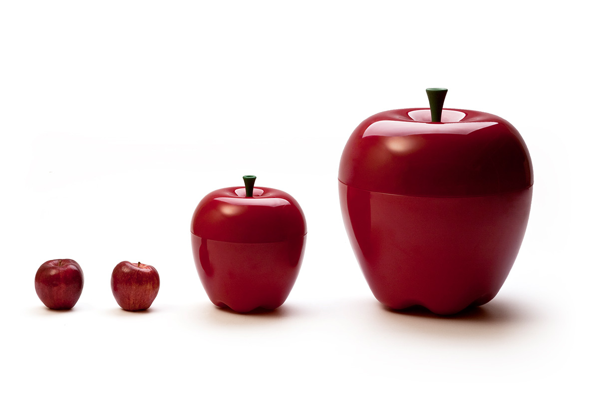 Контейнер Happle мини красный Qualy QL10034RD - Вид №2