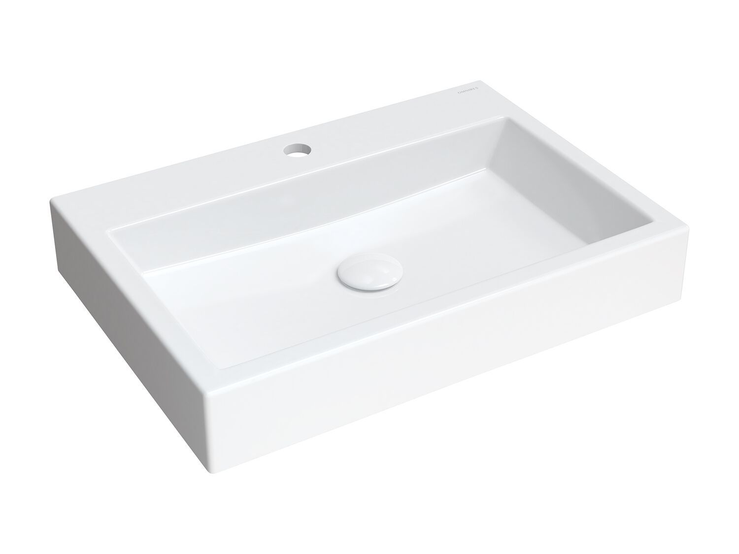 Столешница/подвесная раковина из композитного материала OMNIRES THASOS M+ THASOS500/600/700/1000 ARCH-00071634 - Вид №1