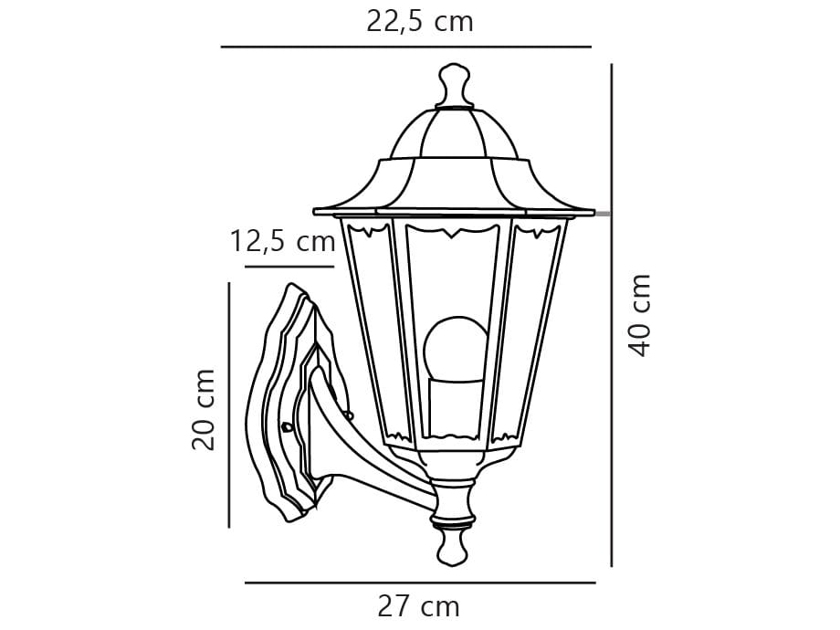 Алюминиевый настенный светильник Nordlux Кардифф ARCH-00068391 - Вид №2