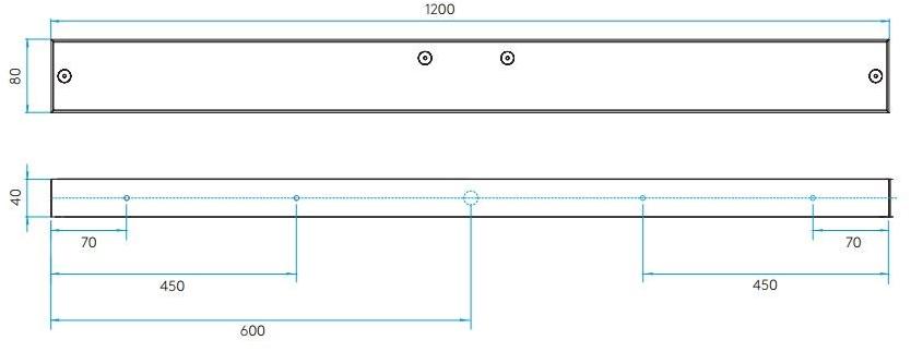 Astro Lighting Бра в современном стиле с люминесцентными лампами прямого и отраженного света из алюминия для ванной комнаты  0531/0661/0693/0902  - Вид №9
