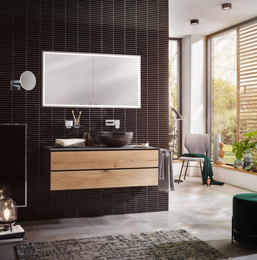 Emco Bad Настенное зеркало со встроенной подсветкой Prestige sun-id-1378416 - Вид №2