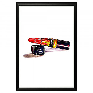 896519729_1818 Арт-постер «Идеальный красный» Object Desire