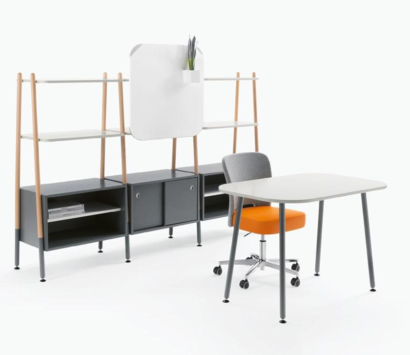 Sesta Офисное кресло из ткани с 5 спицами на колесиках Blog Bg-542 - Вид №2