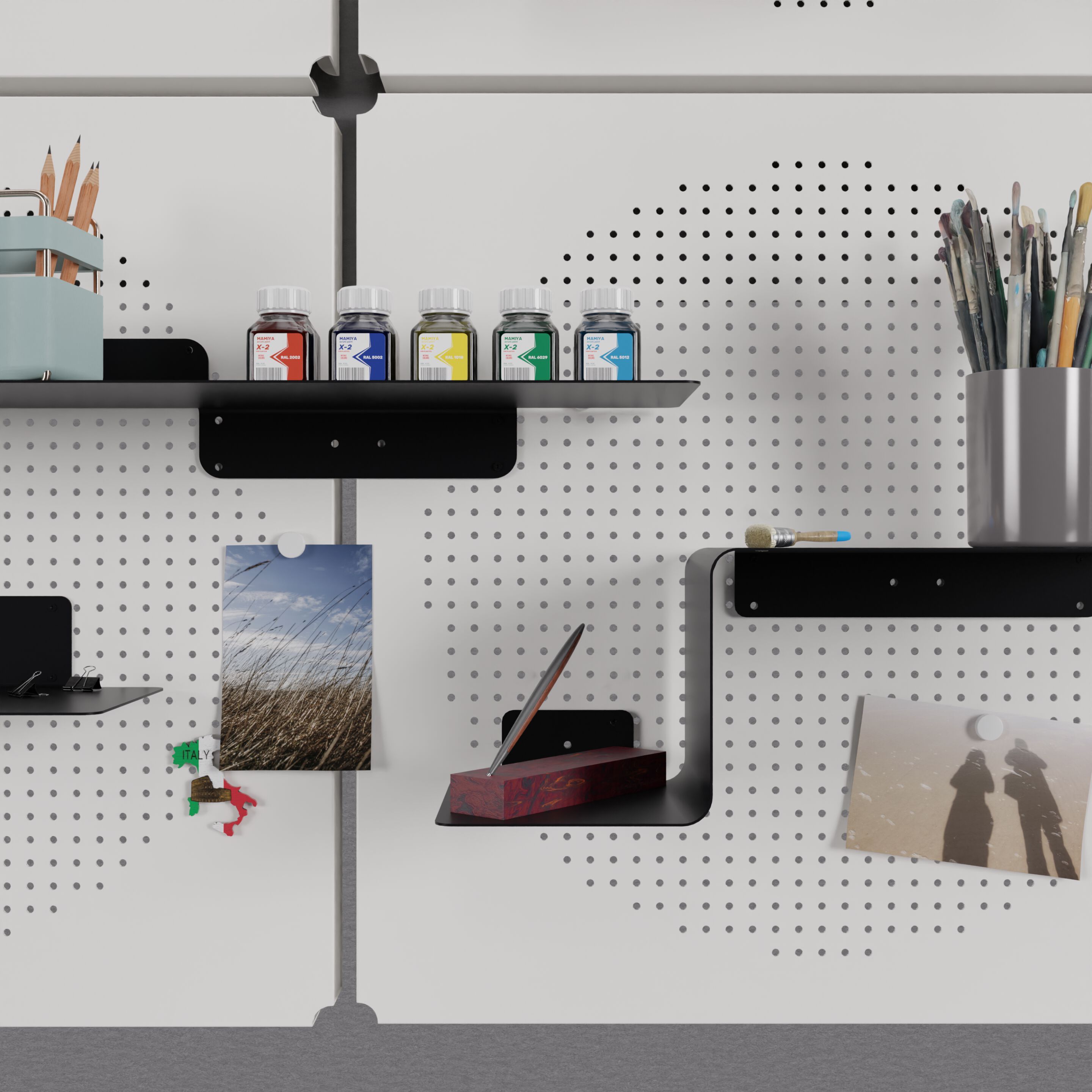 Магнитная полка из листового металла Ob-Jack Nora ARCH-00032218 - Вид №12