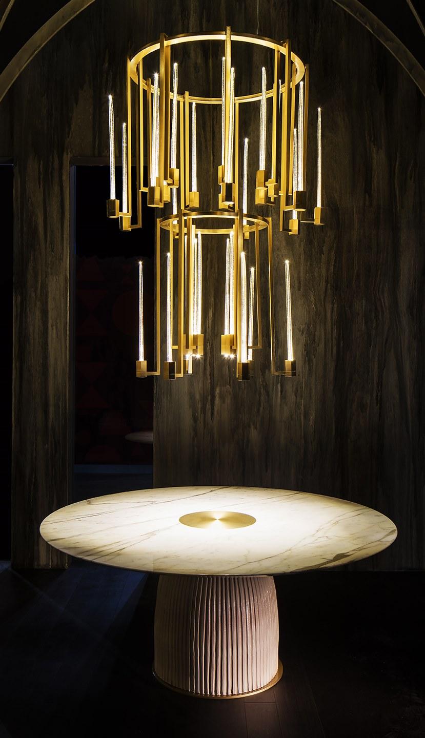 Paolo Castelli Круглый стол из мрамора calacatta и керамики sun-id-1461221 - Вид №7