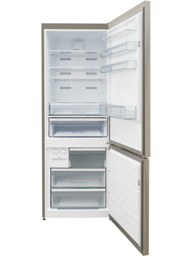 9920937 Холодильник с морозильником   Schaub Lorenz SLU S620X3E серебристый STDN-0036351 - Вид №1