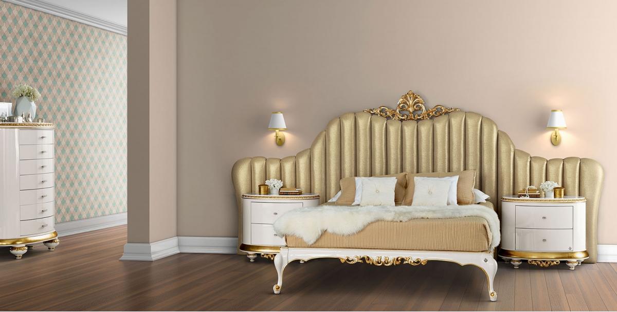 003932 Кровать в стиле арт-деко Jetclass Venezia - Вид №1