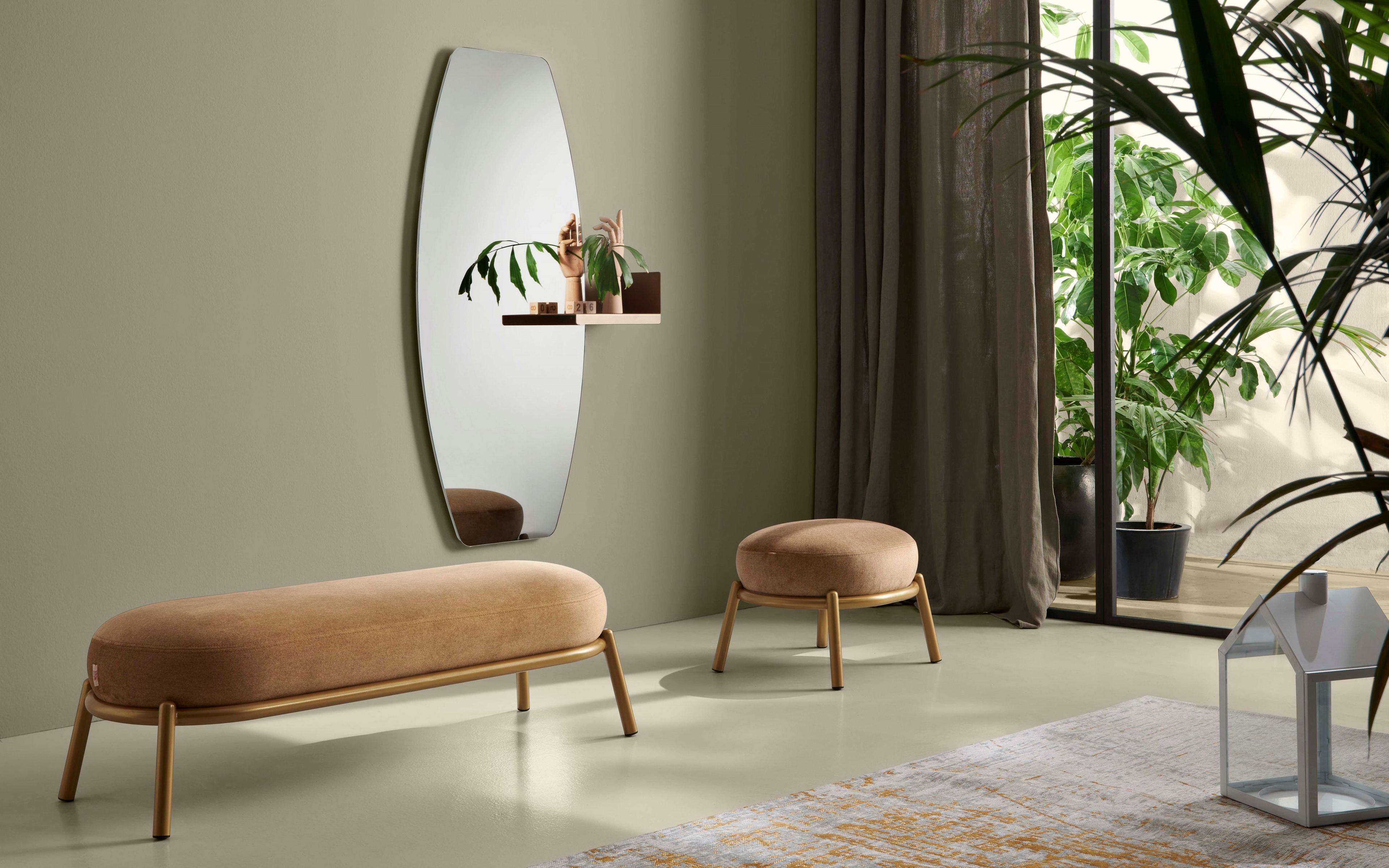 Скамейка из ткани MEMEDESIGN Drop ARCH-00078675 - Вид №11