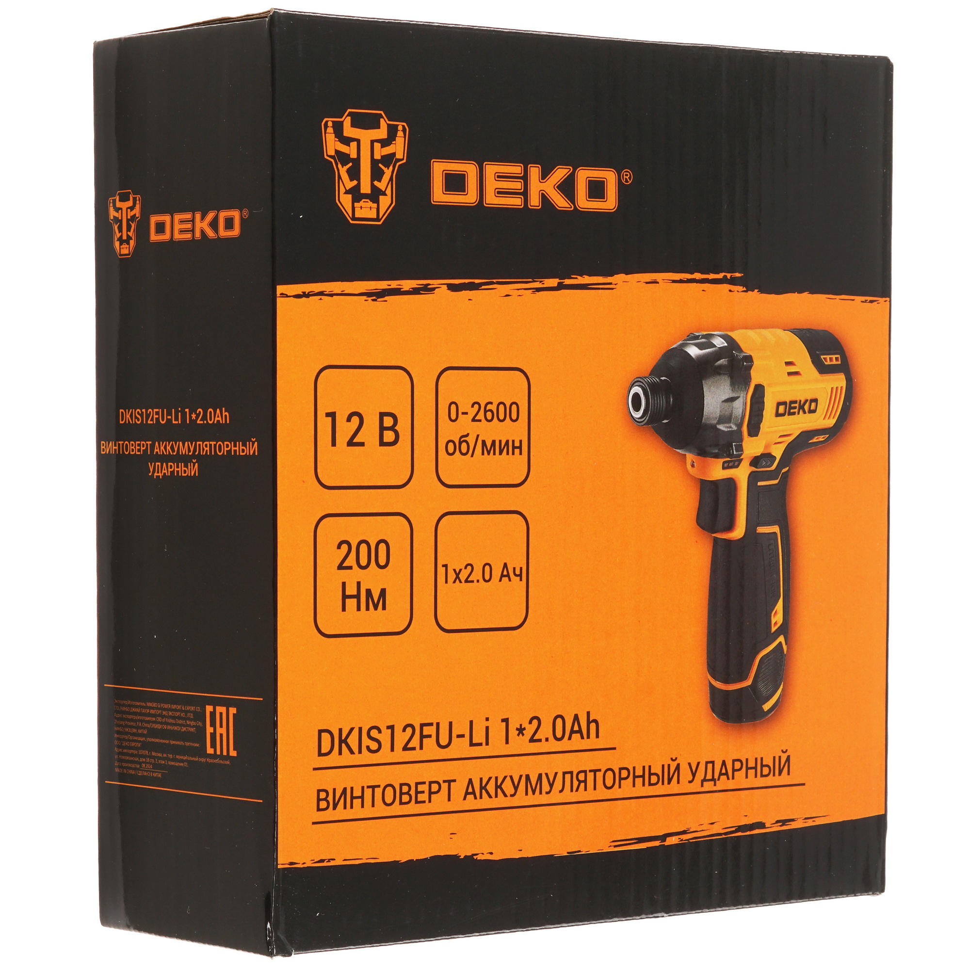 Винтоверт DEKO DKIS12FU-Li 9194505 STDN-0110413 - Вид №8