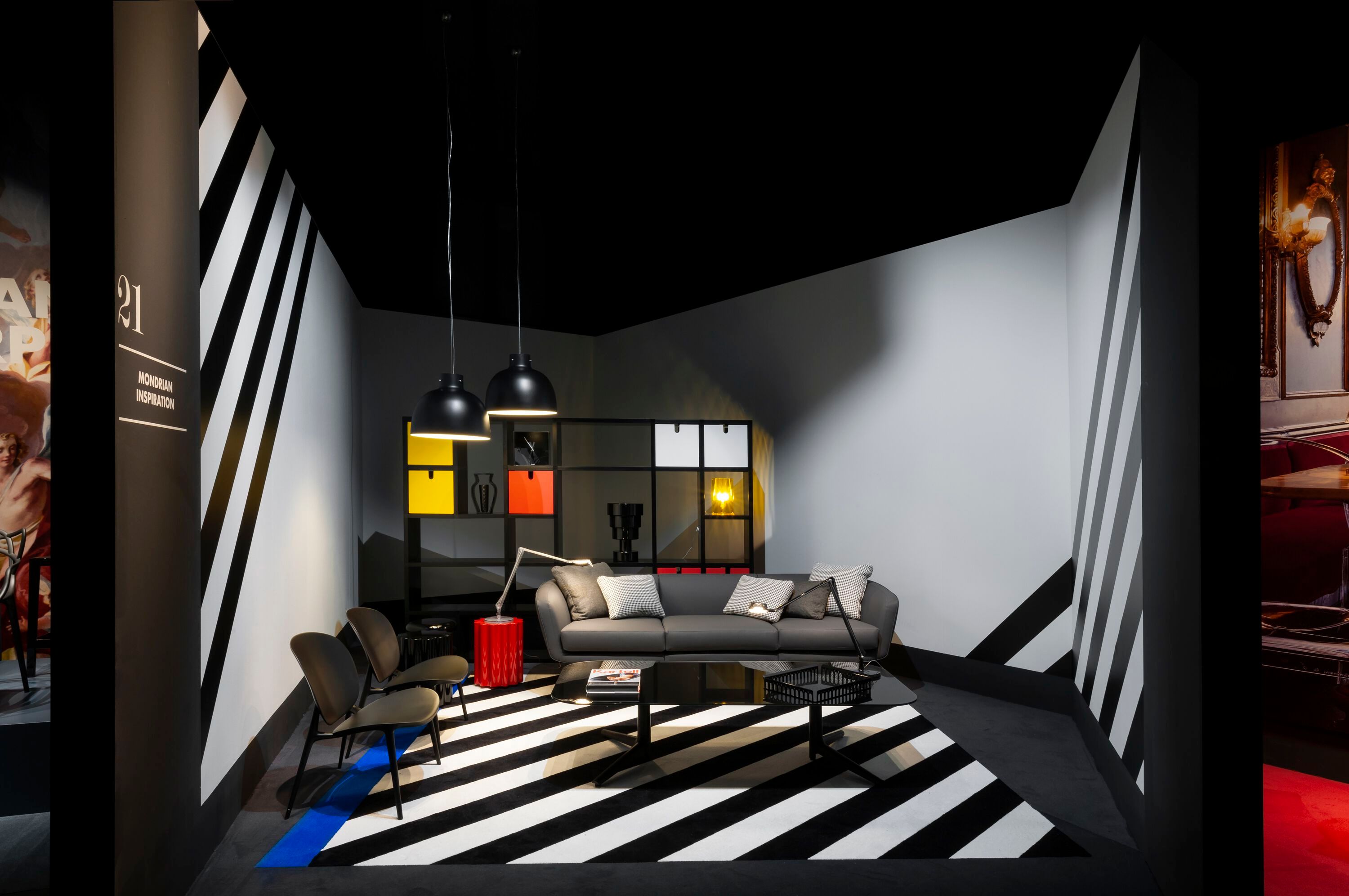 Светодиодная настольная лампа из поликарбоната с диммером Kartell ALEDIN DEC ARCH-00122734 - Вид №1