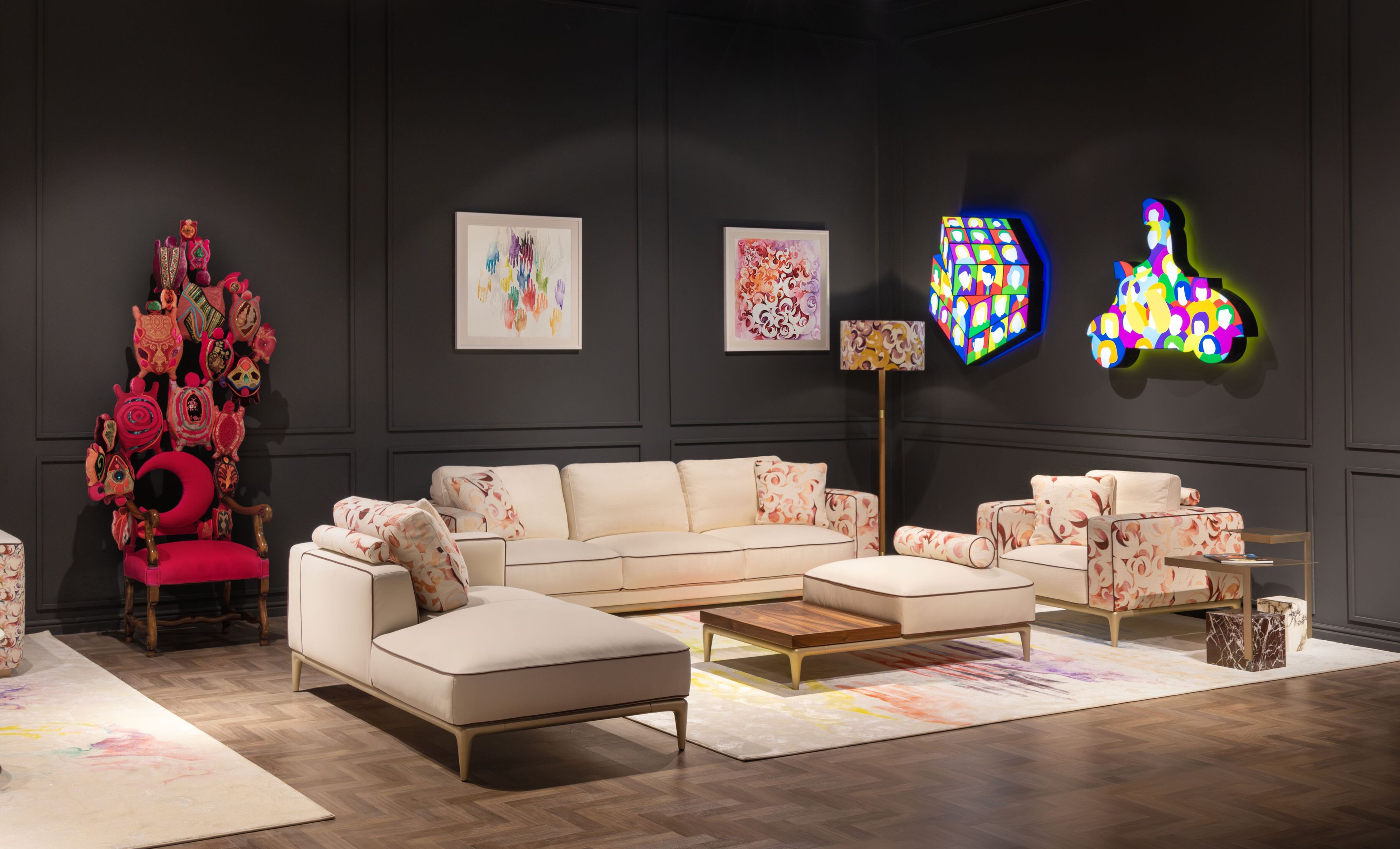 Тканевое кресло с подлокотниками Formitalia Moon ARCH-00118836 - Вид №2