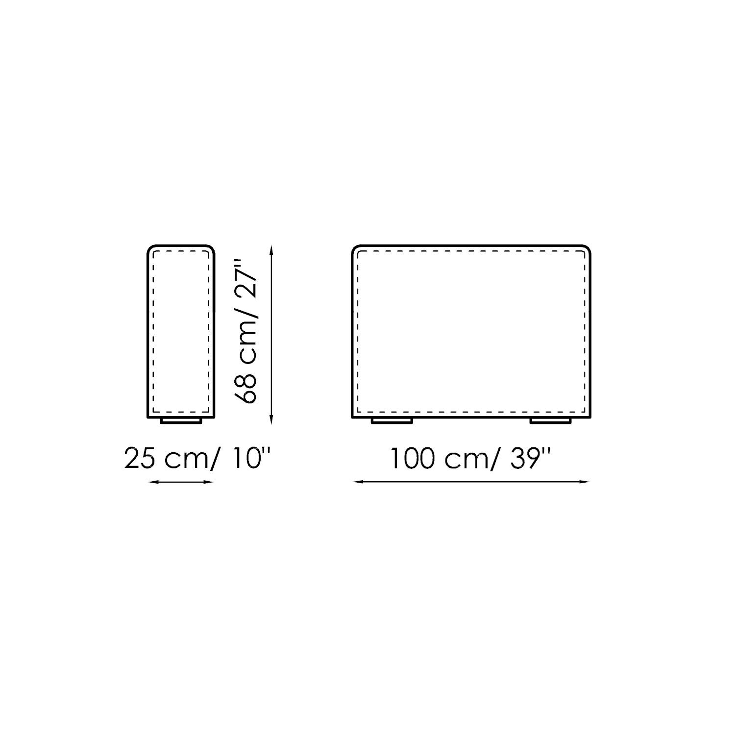 Модульный тканевый диван BONALDO арахис ARCH-00098902 - Вид №32