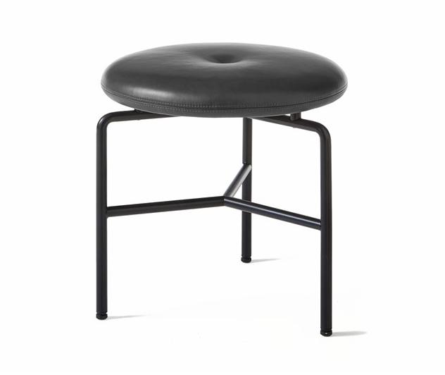 BassamFellows Низкий стальной табурет Circular Cb-260 - Вид №7