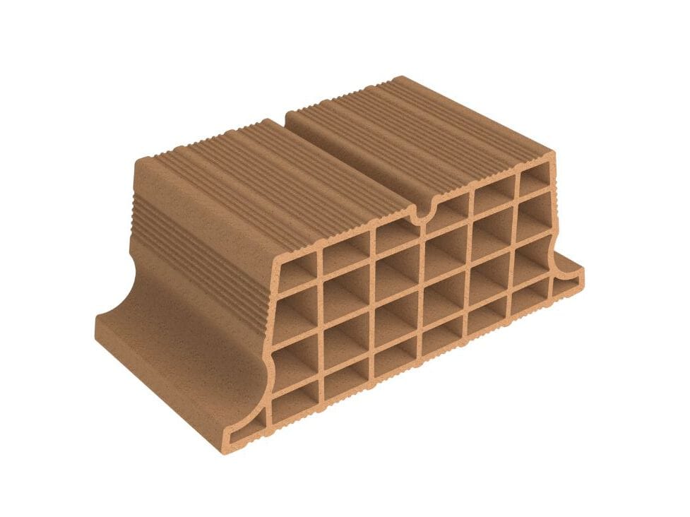 Блок перекрытия, pignatta DI MUZIO LATERIZI оребренный ARCH-00111319 - Вид №1