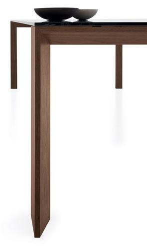 Sovet italia Прямоугольный стол из дерева и стекла Toronto sun-id-1478770 - Вид №3