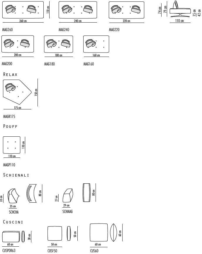 Flexstyle Модульный тканевый диван sun-id-1372611 - Вид №6