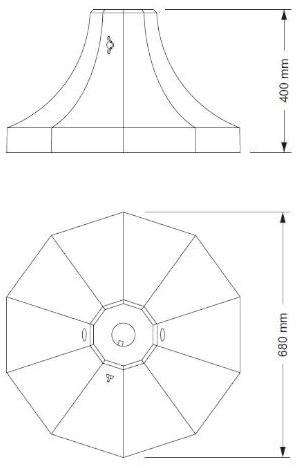 ENCHO ENCHEV - ETE Бетонное основание зонта sun-id-1358860 - Вид №3