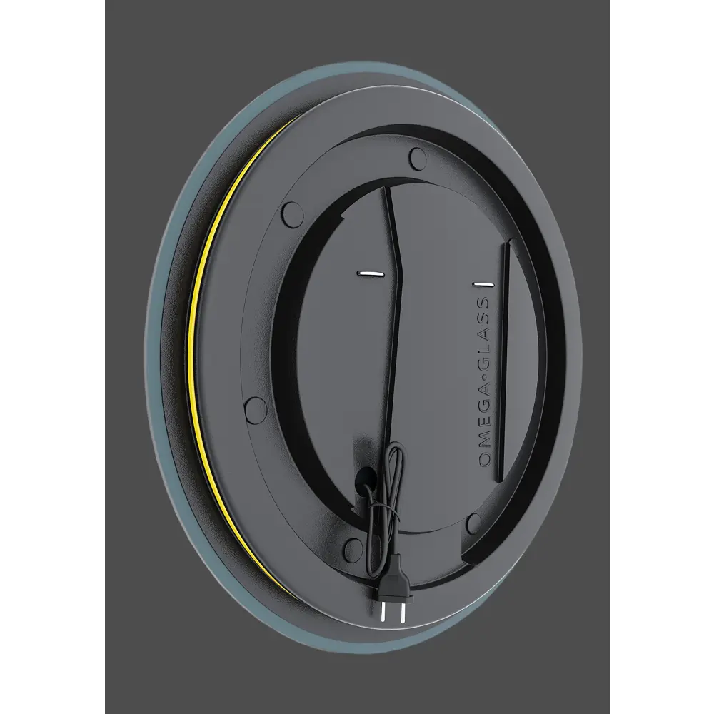 Зеркало для ванной Omega Glass Black Line SD78 50 см круглое с подсветкой STLM-2021293 - Вид №5