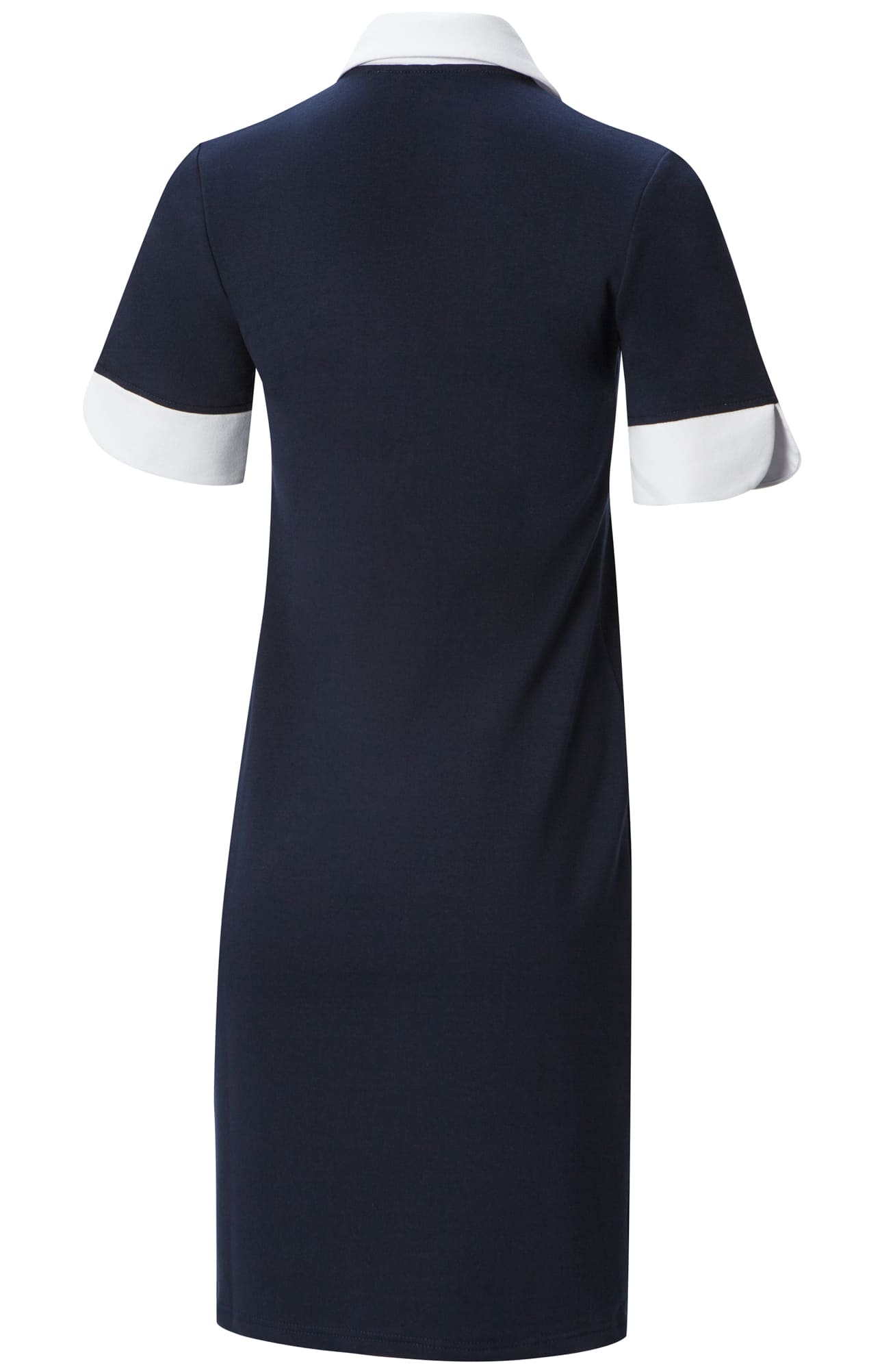 64657 Платье-поло трикотажное цвет NAVY (темно-синий) GRACE  Одежда для обслуживающего персонала  размер 44 (S)  - Вид №1