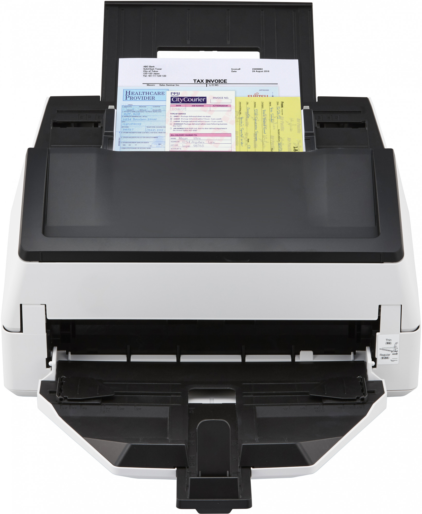 PA03740-B501 Fi-7600, document scanner, a3, duplex, 100 ppm, adf 300, usb 3.0 Fujitsu 
