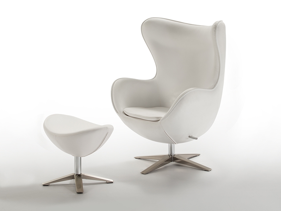 109191 Подставка для ног белая Schuller Egg