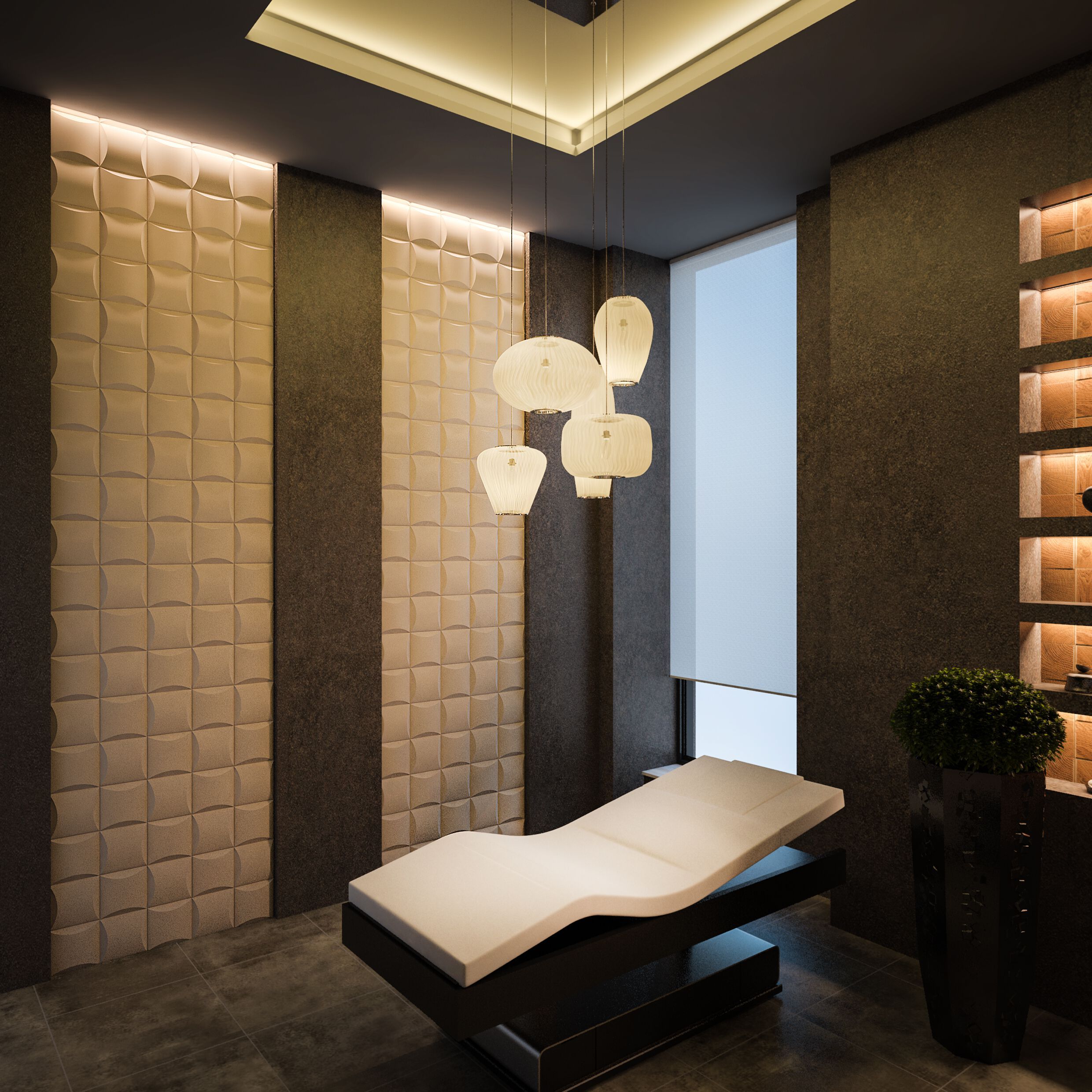 Трехмерное гипсовое покрытие WallDeco M-Modern ARCH-00105647 - Вид №2