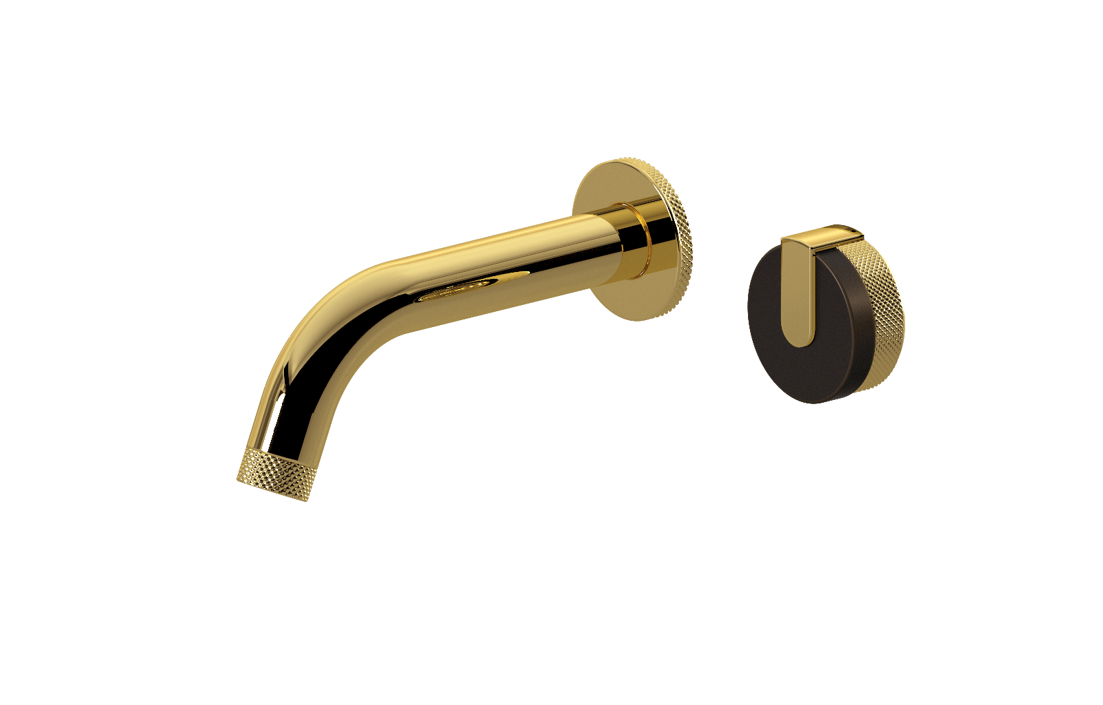 E-11535-R1OB-L1AU-AU Настенный прогрессивный смеситель скрытого монтажа для раковины GRAFF MOD+