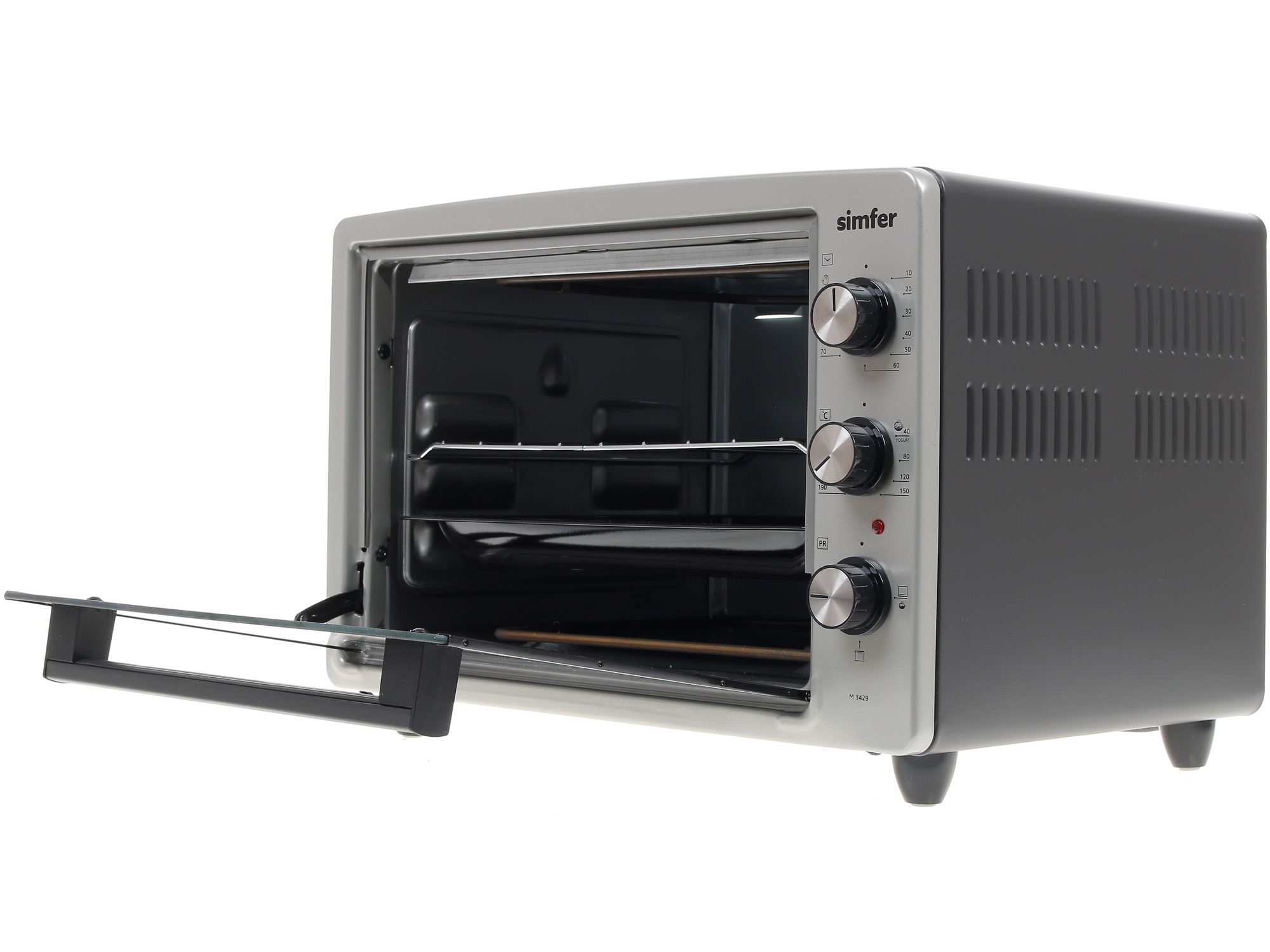 1231200 Мини-печь Simfer M3429 серый STDN-0000344 - Вид №3
