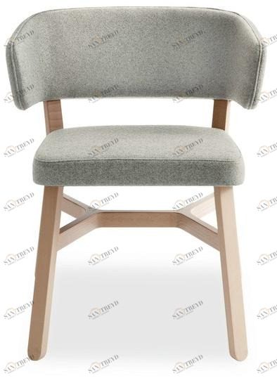 Billiani Кресло из бука и ткани Croissant sun-id-1426583