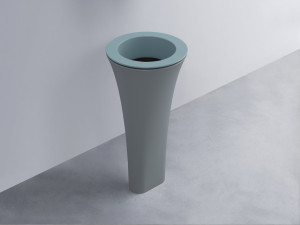 AMLA45-PL+AMPILT-LV+AMCOLT-BR Раковина Amedeo Tondo отдельностоящая cielo Enjoy + Amedeo