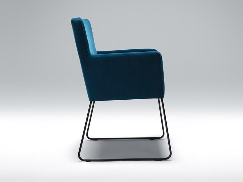 Sits Санный стул с обивкой из ткани Clark sun-id-1464444 - Вид №1