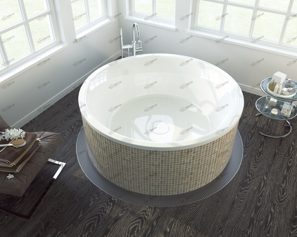 Акриловая ванна ALPEN Oblo 165 72840