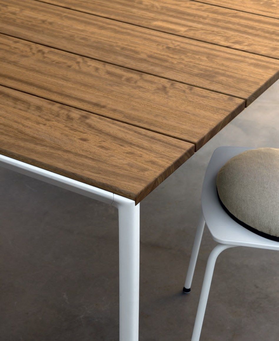 Выдвижной ТИК прямоугольный садовый стол Kristalia ARCH-00130023 - Вид №4