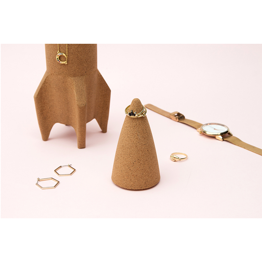 SK CORKROCKET1 Органайзер настольный rocket, пробковый Suck UK  - Вид №1