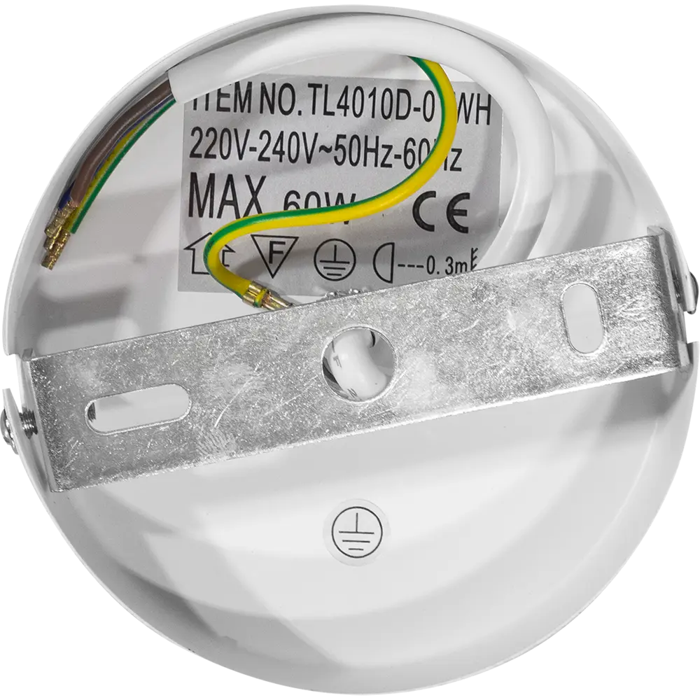 Светильник Charlotte 1xE27x60 Вт, 25 см, цвет белый Toplight STLM-2187737 - Вид №6