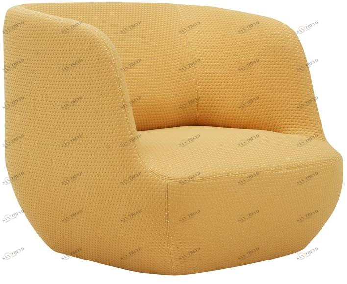 SOFTLINE Кресло с обивкой из ткани с подлокотниками Clay sun-id-1354409