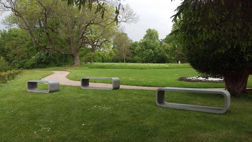 CO33 Бетонная скамья Opus O160b - Вид №2