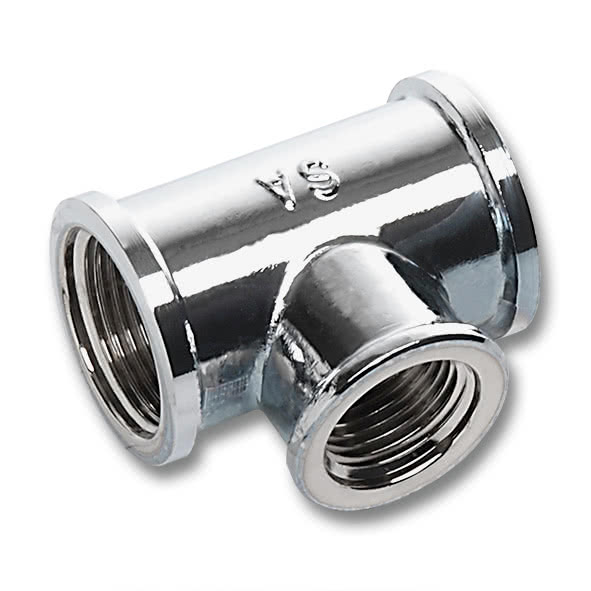 26263412C SANHA 626 тройник редукц., ВР хромированная латунь 3/4x1/2 мм  - Вид №1