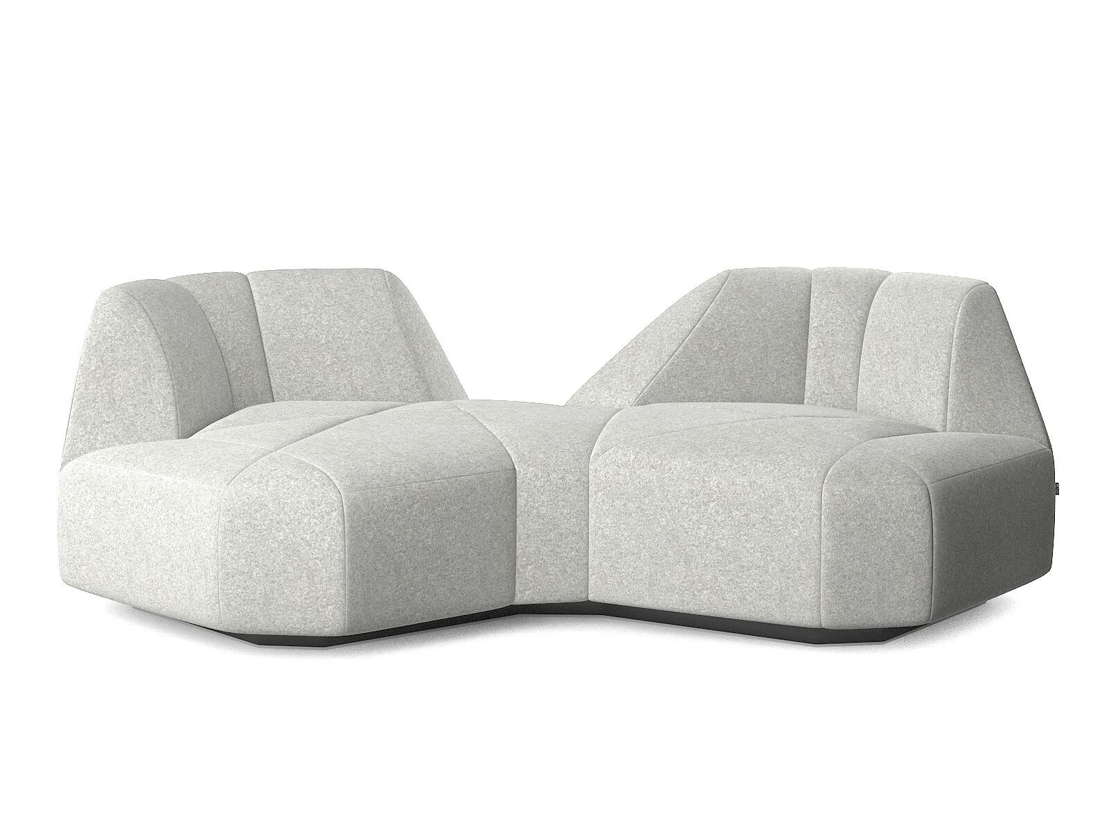 3-местный тканевый диван FID Paris Crystal ARCH-00041264 - Вид №9