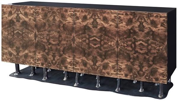 KARPA Буфет лакированный с распашными дверцами Allana K1026  - Вид №2