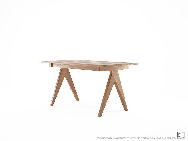 KARPENTER Прямоугольный журнальный столик из тика Tribute Tb02-t - Вид №2