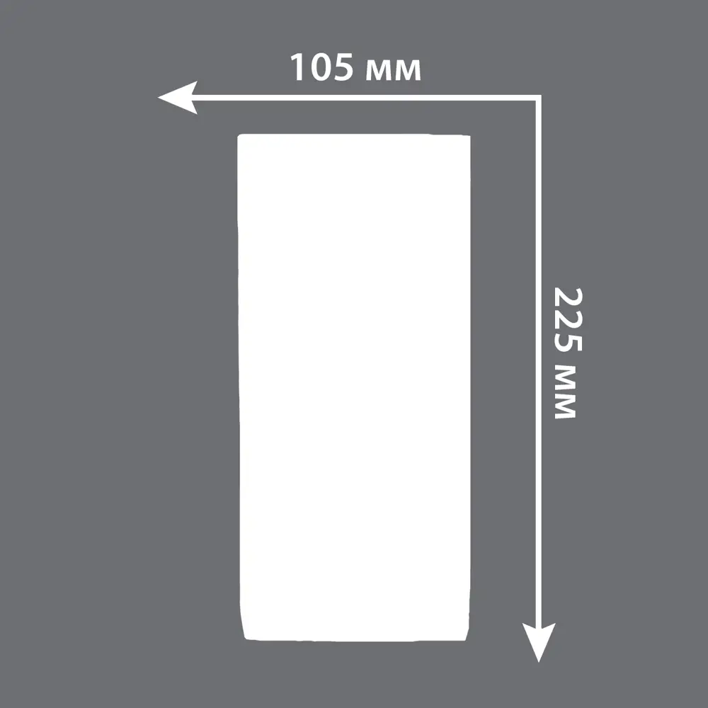 База к пилястре полиуретан Decomaster DD 310 белая 37 мм STLM-2012810 - Вид №3