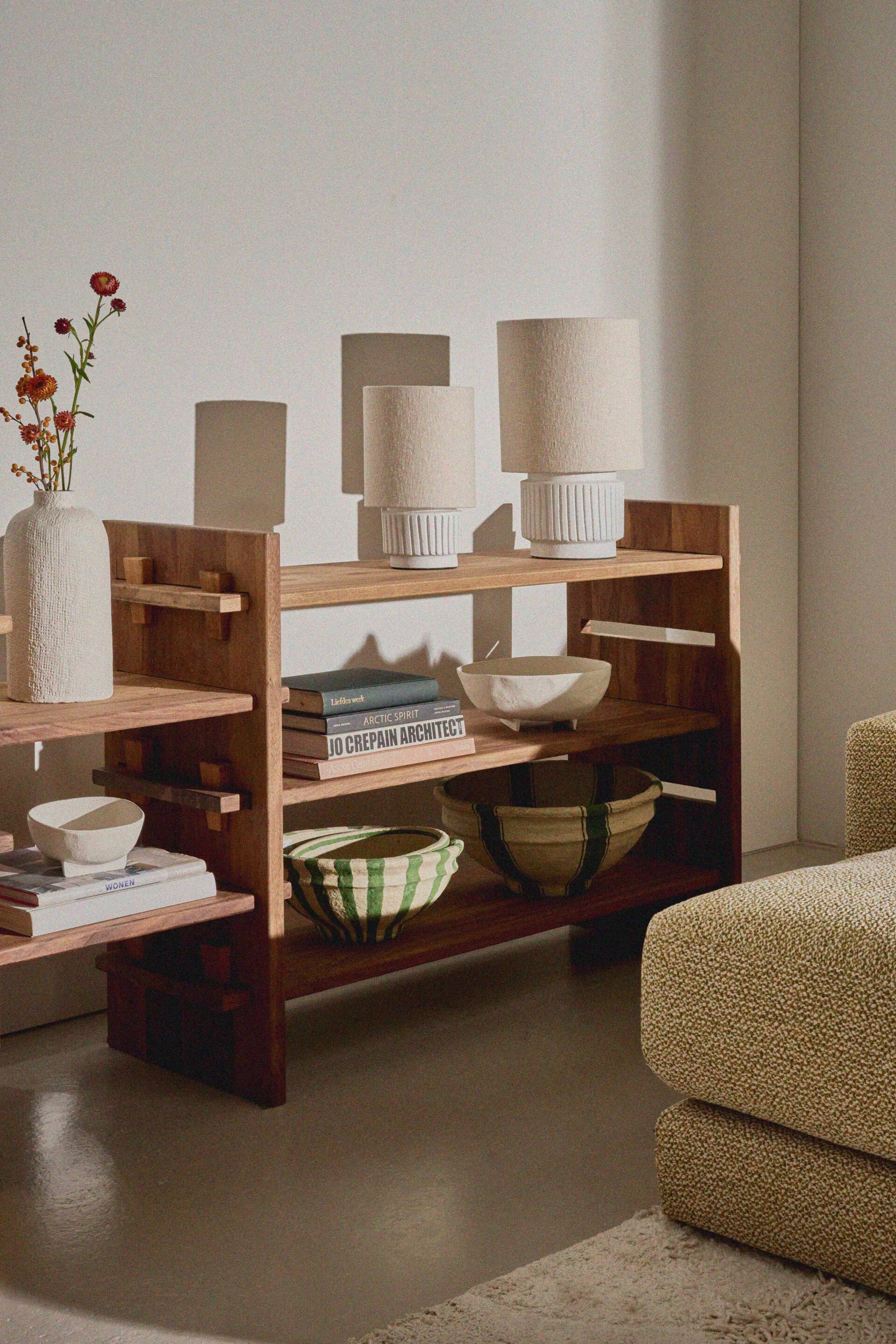 Восстановленная деревянная секционная полка POMAX MURCIA ARCH-00085752 - Вид №7