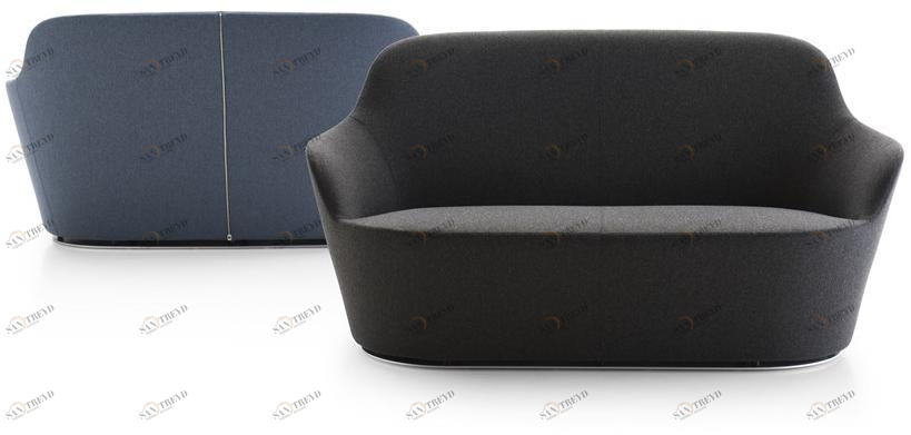 B&B Italia 2-местный тканевый диван Harbor Ha160